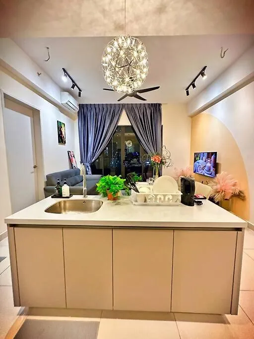 Lägenhet 2R2B*1-6+1 Pax*Kl City*10Mins-Klcc Kuala Lumpur Malaysia